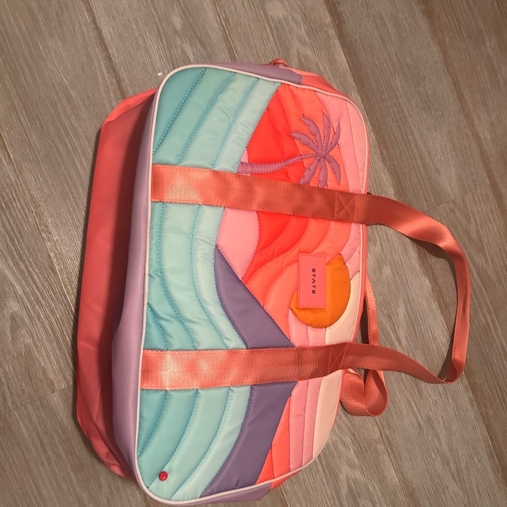State Colorful weekender Bag